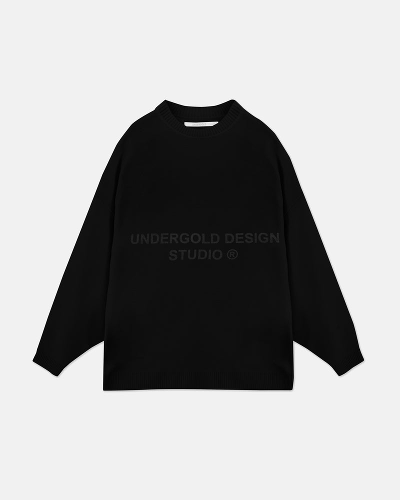 Basics Undergold Design Studio Knit Crewneck Black