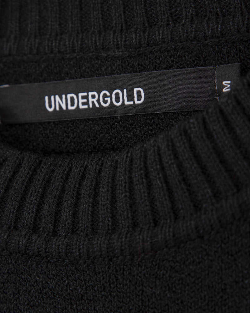 Basics Undergold Design Studio Knit Crewneck Black