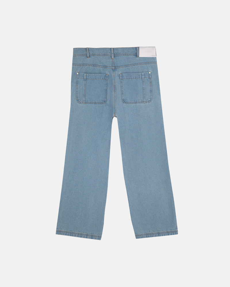 Basics Classic Straight Jeans Light blue