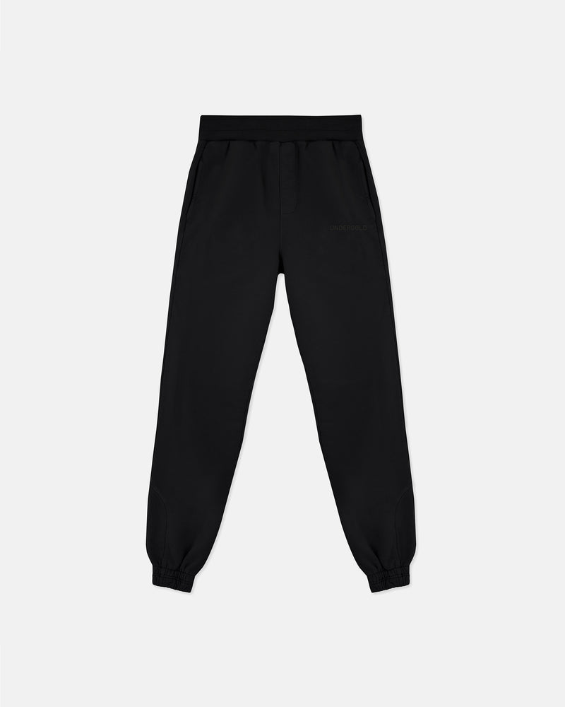 Solid III Women Shortened Sweatpants Black