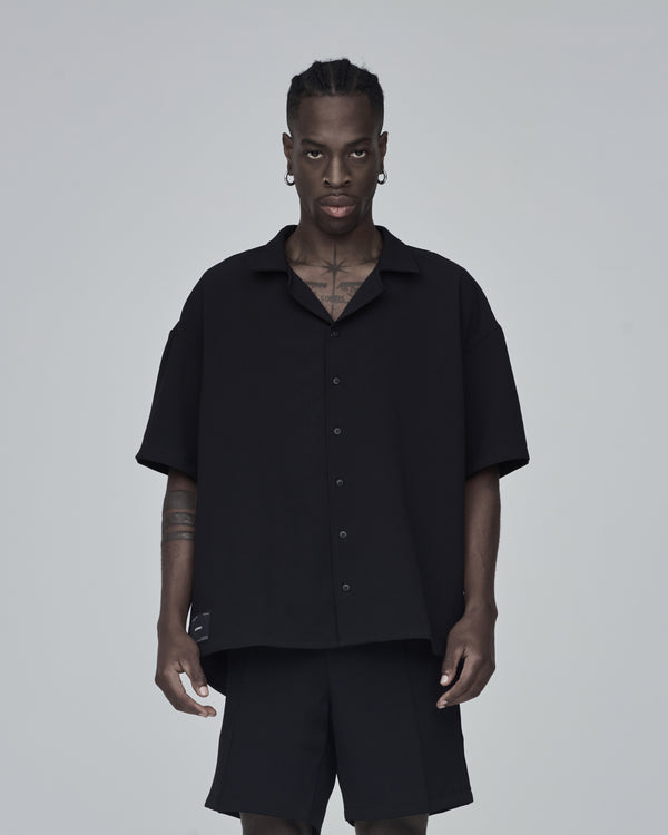 Basics Short Sleeve Shirt Black