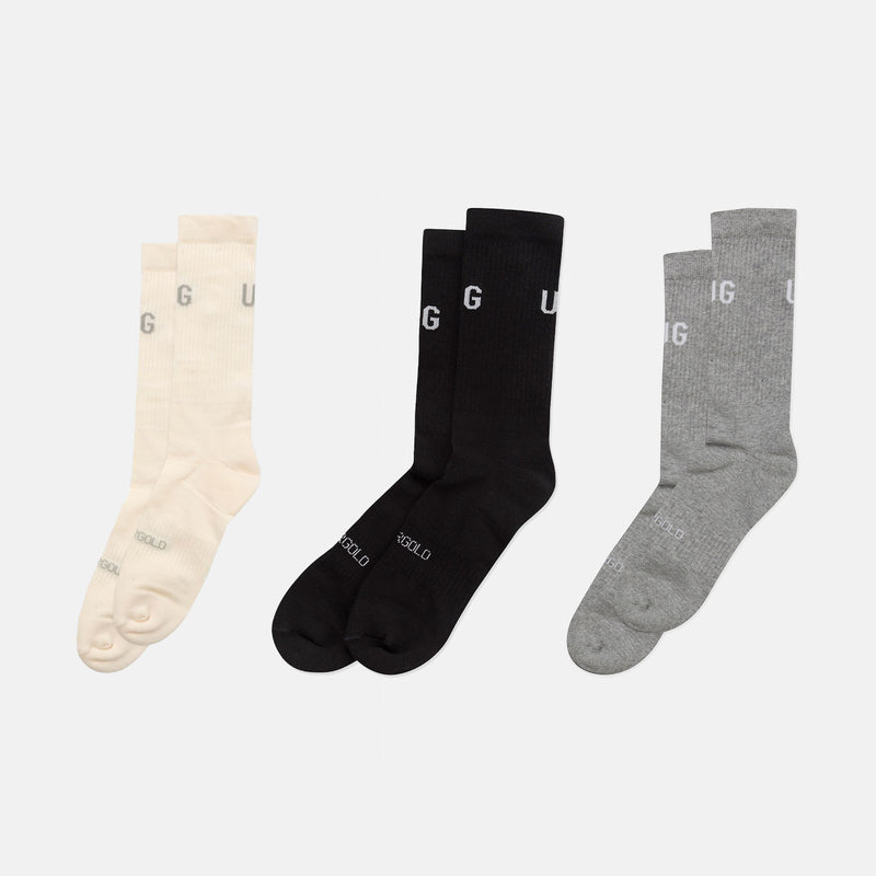 Pack x3 Basics UG Socks